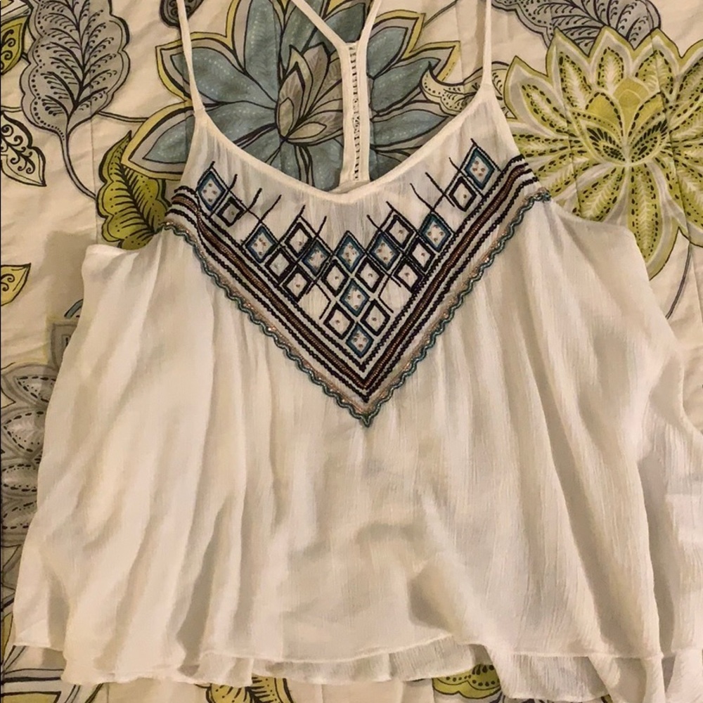 Detailed tank top